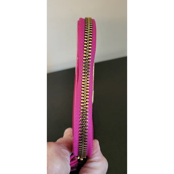 JUICY COUTURE Bag Speedy Satchel - Hot Pink & Matching Wristlet - Picture 8 of 16